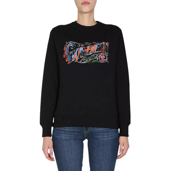 GOLDEN GOOSE Embroidered Logo Sweatshirt S - Picture 3 of 15